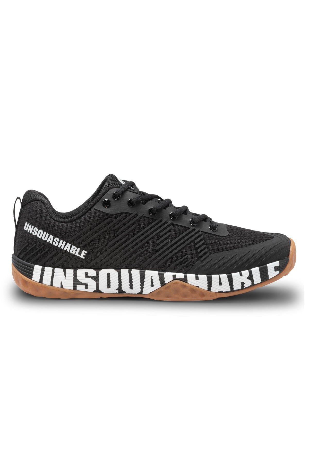 UNSQUASHABLE FAST-TEC PRO BLACK shoe - FREESHIPPING UNSQUASHABLE