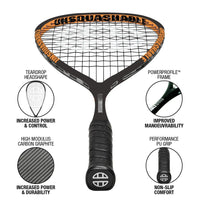 UNSQUASHABLE INSPIRE Y-4000 Squash Racket - UNSQUASHABLE